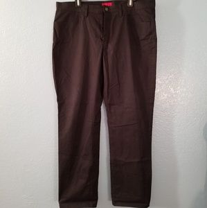 Alfani slim fit stretch men's black pants sz 38x32